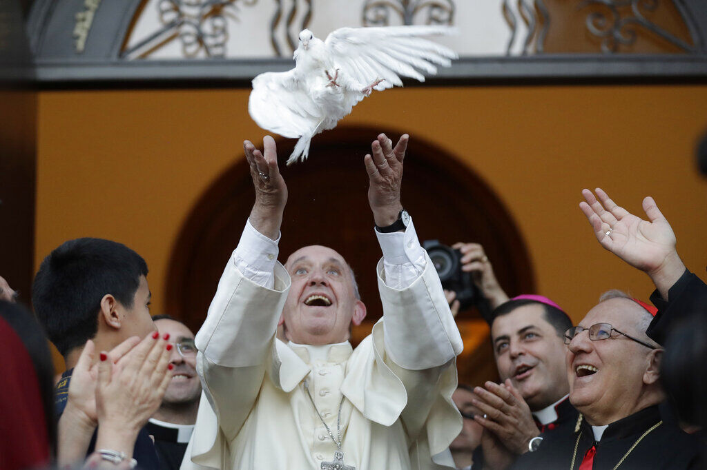 APTOPIX Georgia Pope Caucasus